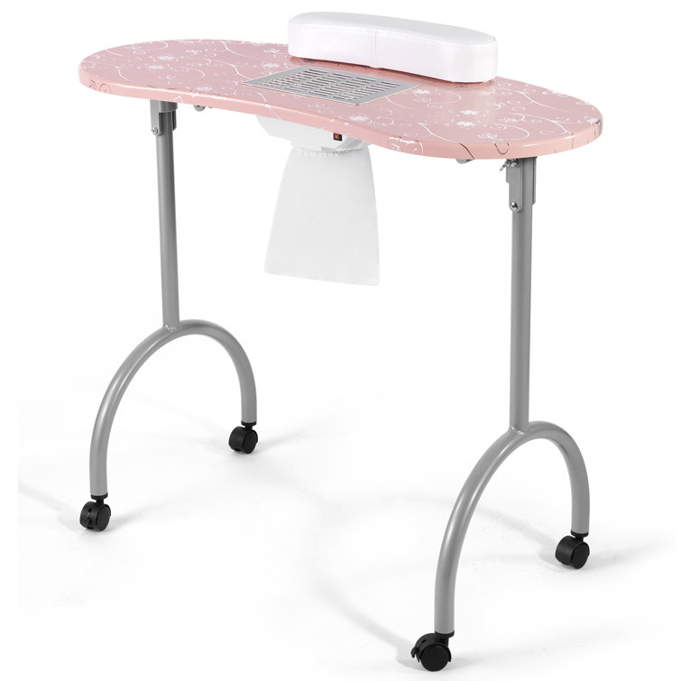 Inbox Zero Portable Nail Table Wayfair